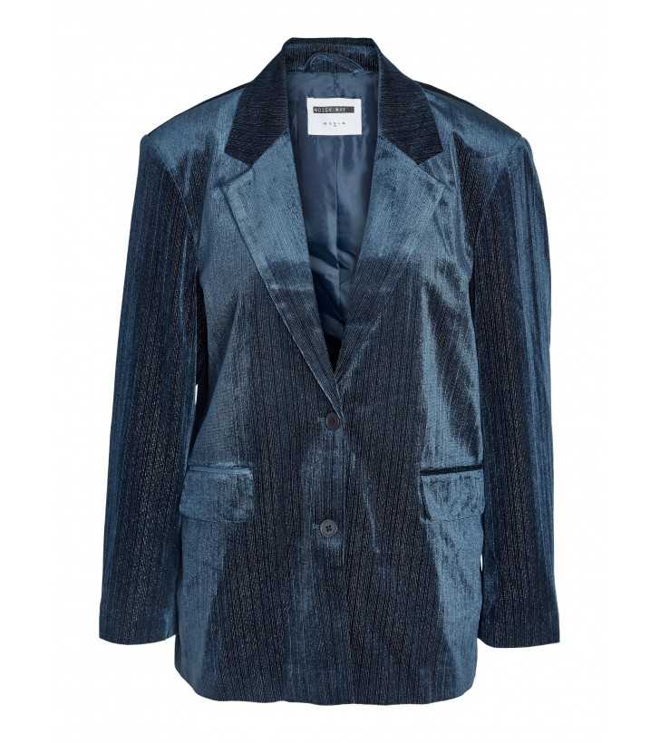 Aida Velour Glitter Blazer