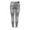 Kimmy ripped skinny jeans grey denim