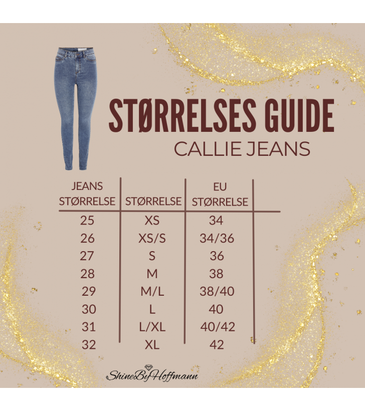 Callie skinny jeans lys