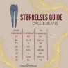 Callie skinny jeans lys