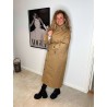 Dar trench coat brun