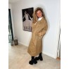 Dar trench coat brun