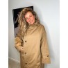 Dar trench coat brun