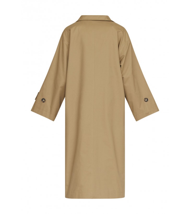 Dar trench coat brun