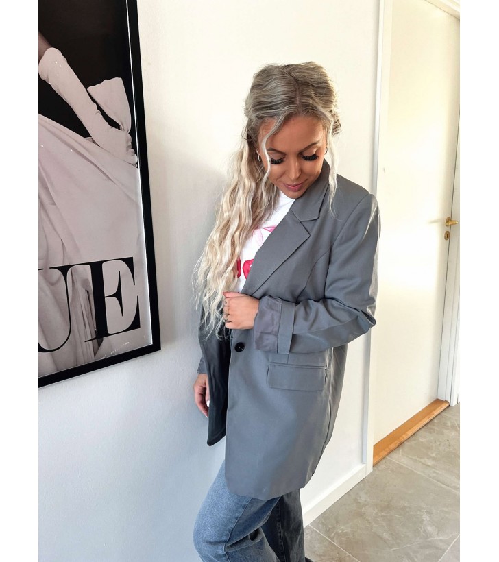 copy of Salina oversized blazer grå