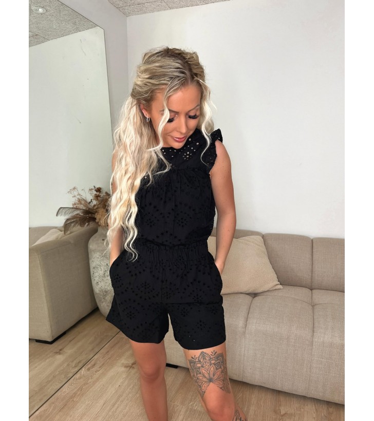 Vilde broderet shorts