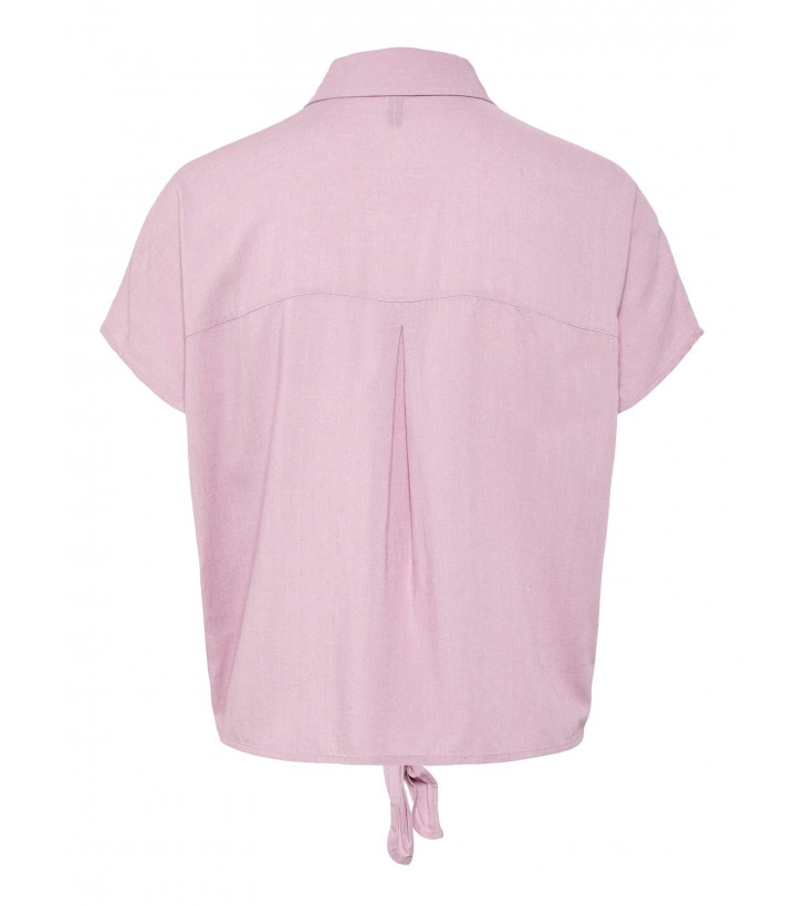 Pia tie hør skjorte