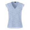Olline v-neck blonde top