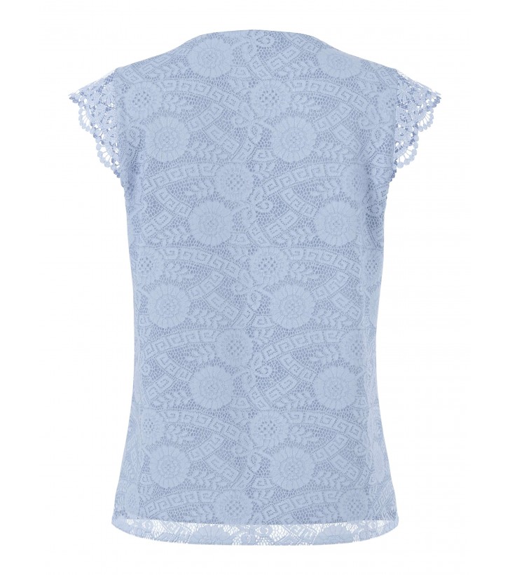 Olline v-neck blonde top