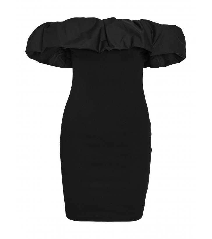 Bianca off shoulder bubble kjole