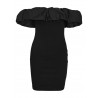Bianca off shoulder bubble kjole