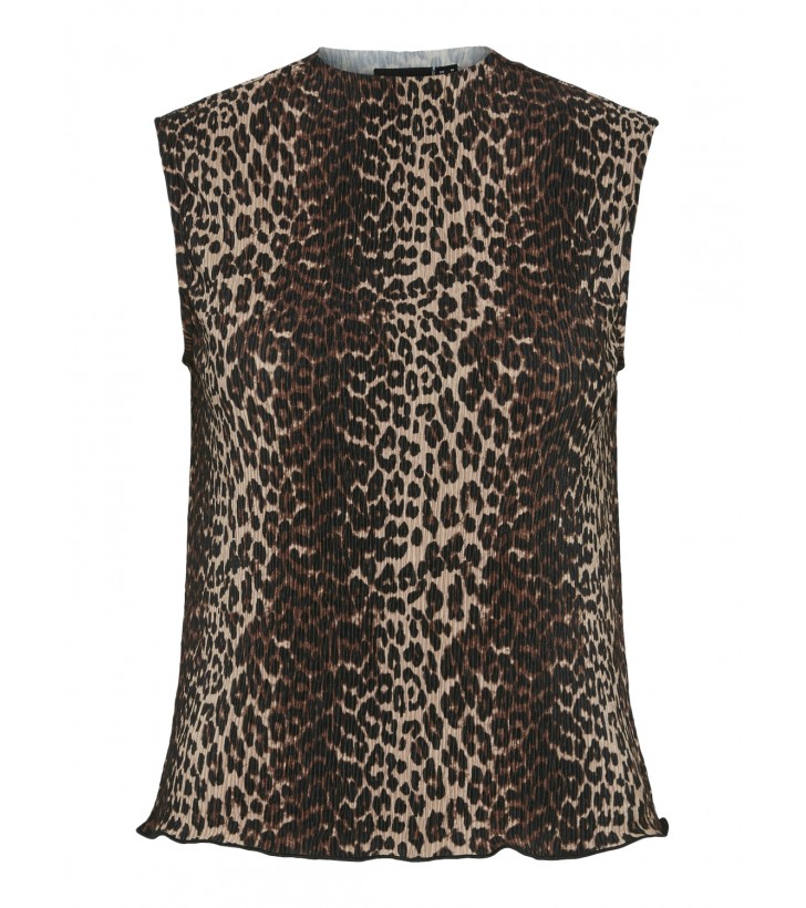 Flora leopard top