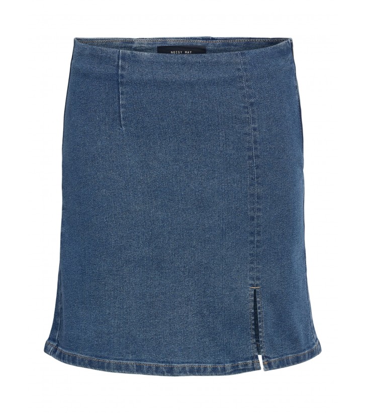 Debbie denim nederdel m. slids