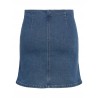 Debbie denim nederdel m. slids