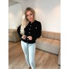 Heliba cardigan m. guld knapper