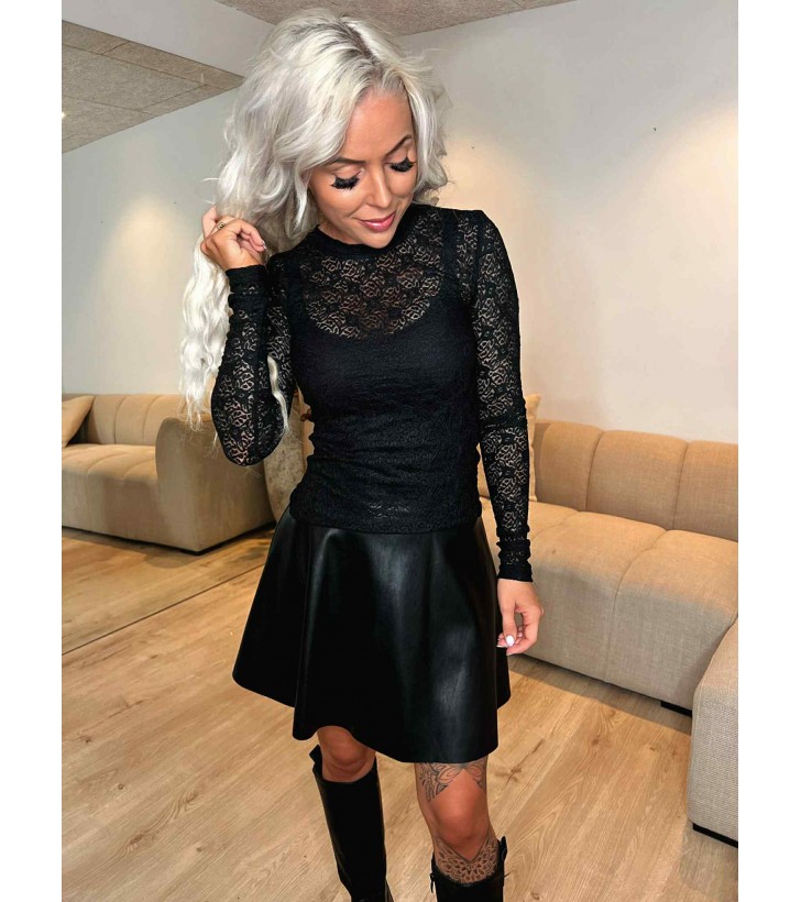 Judith langærmet blonde bluse