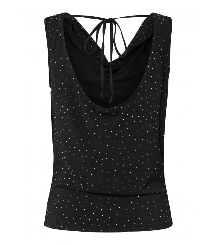 Maddie drape top m. sten