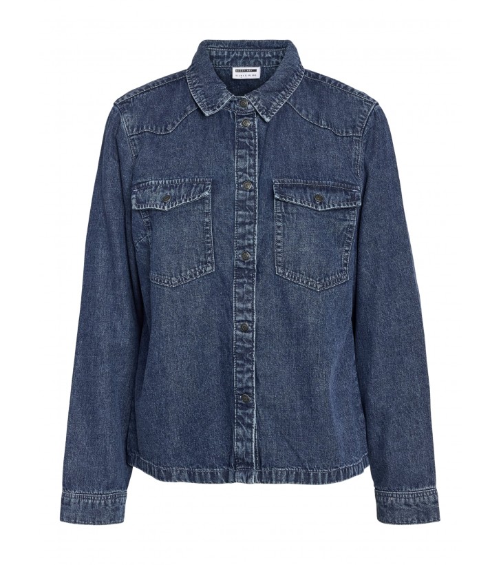 Signe denim skjorte
