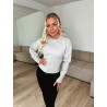 Sloan o-neck zip strik