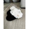 Mira fur slippers