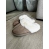 Mira fur slippers