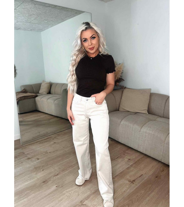 Yolanda jeans m. vidde beige