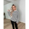 Sadie langærmet bluse strib