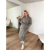 Marbel trench coat lang