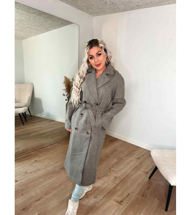 Marbel trench coat lang