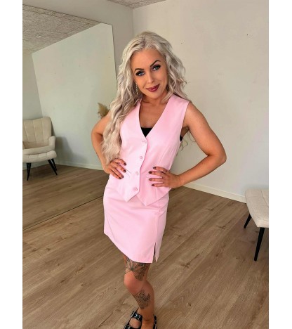 Bozzy vest lyserød