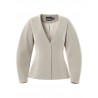 Kamil fitted blazer beige