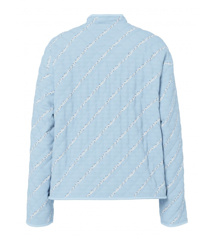 Rikke Quilted jakke blå
