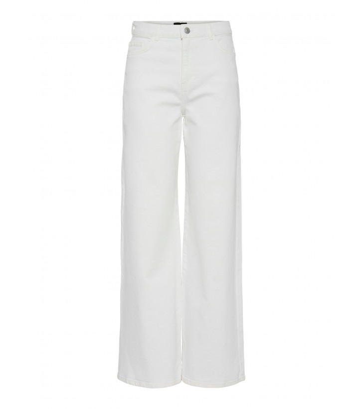 Selma wide denim jeans hvid