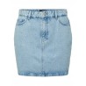Noel denim nederdel m. rhinsten