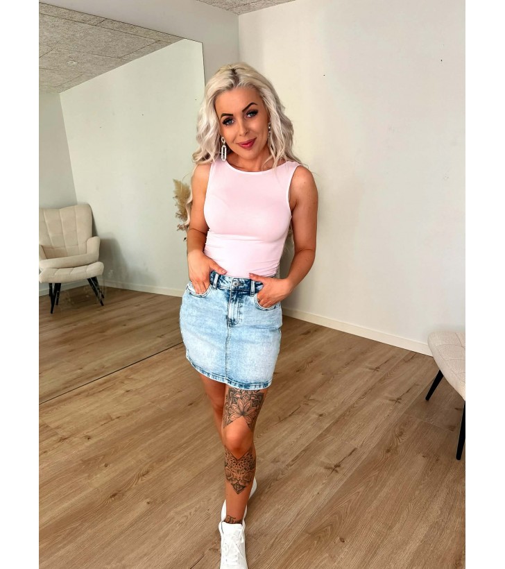 Yolanda denim nederdel