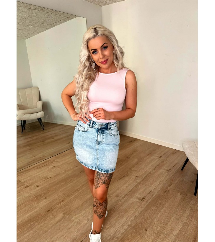 Yolanda denim nederdel