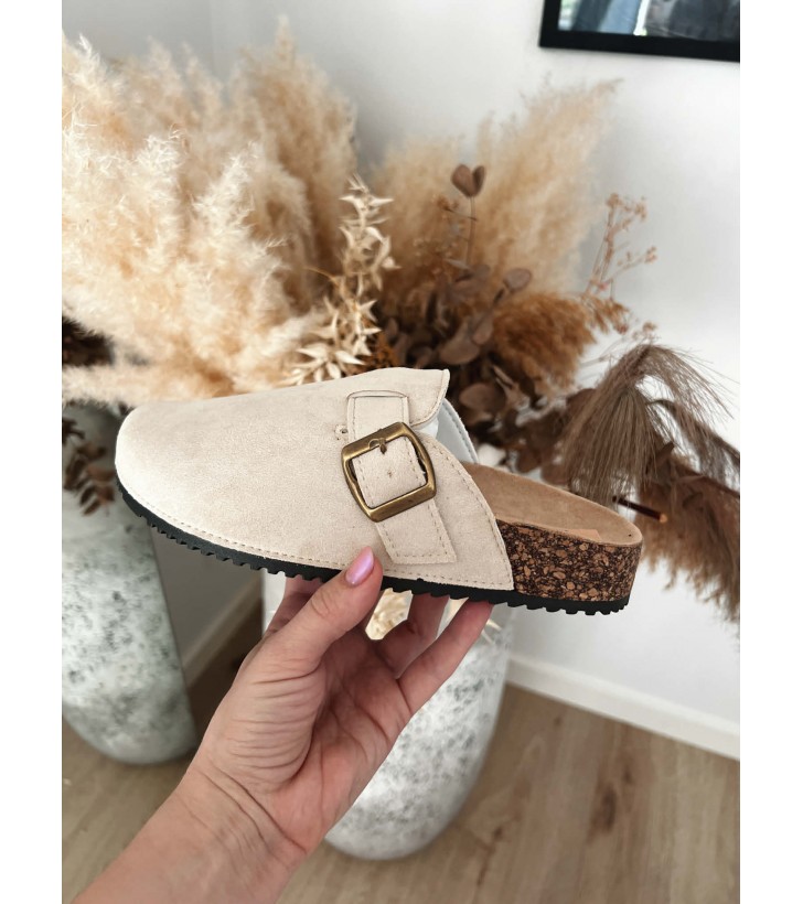 Nora slip-in sandal m. spænde