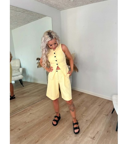 Maile bermuda shorts gul