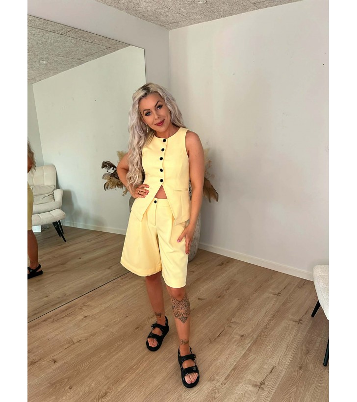 Maile bermuda shorts gul