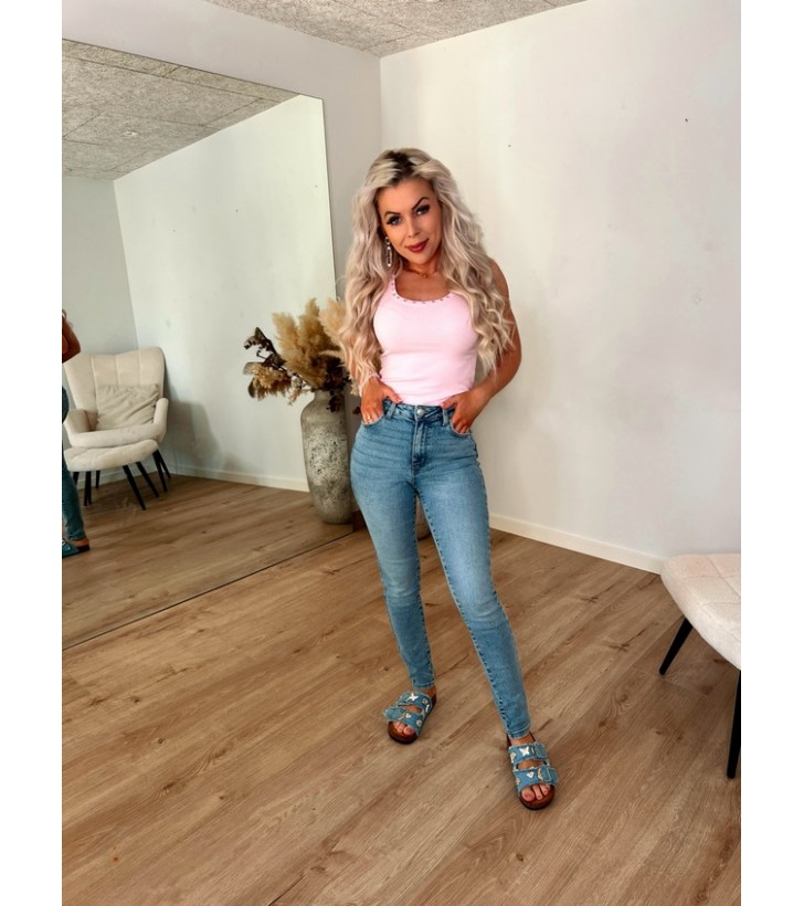 Dana skinny jeans lys denim