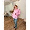 Vilma sommer skjorte pink strib