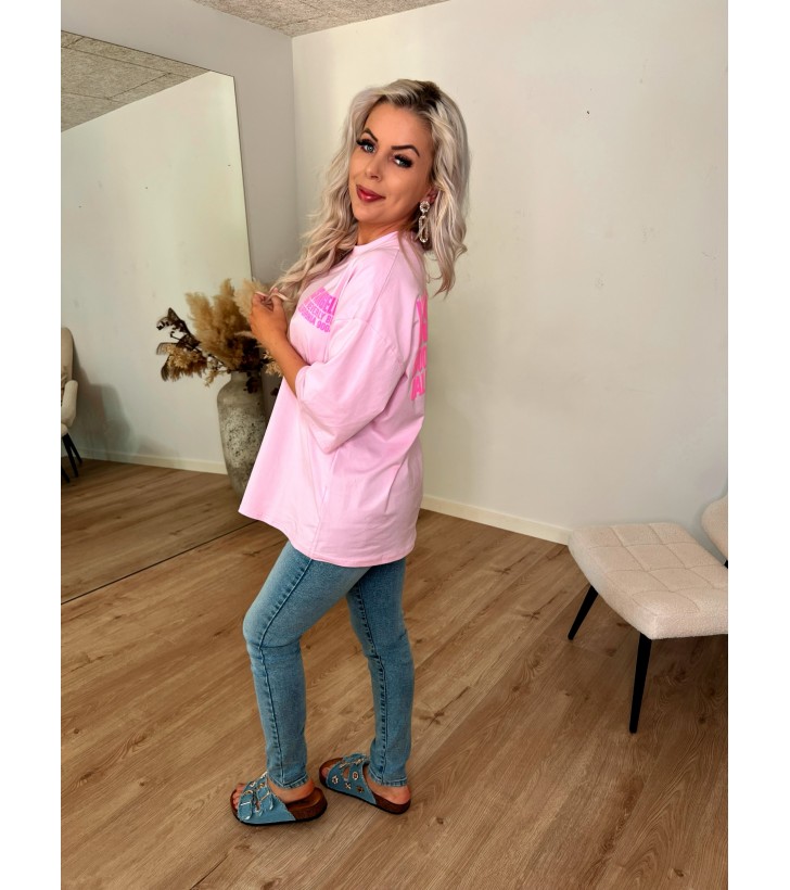 Nellie oversized t-shirt m. print