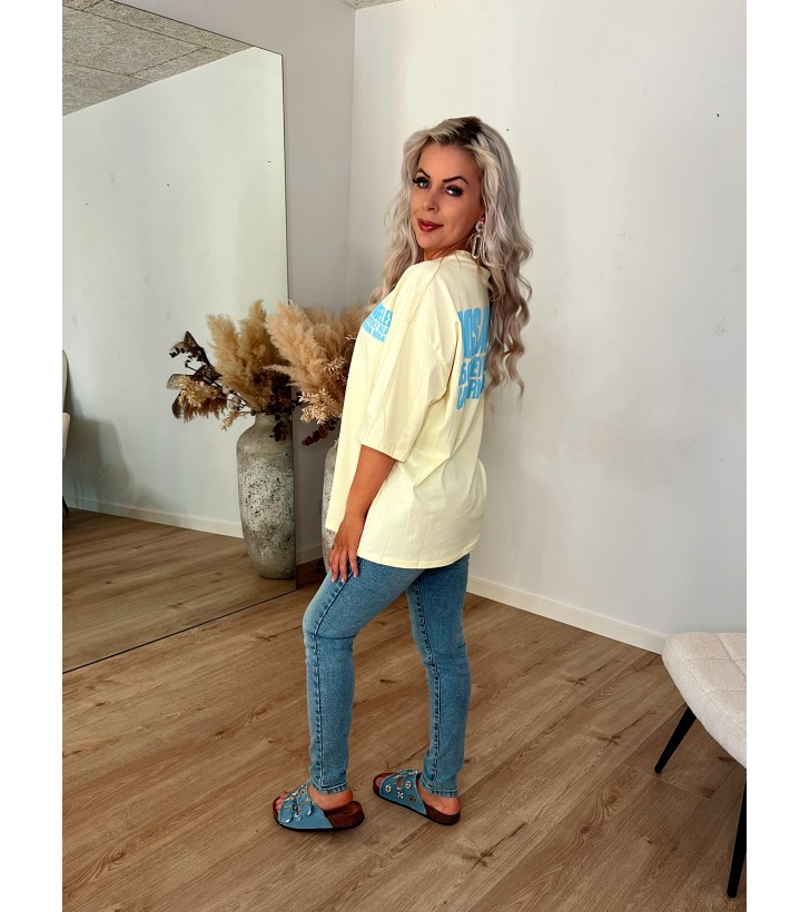 Nellie oversized t-shirt m. print