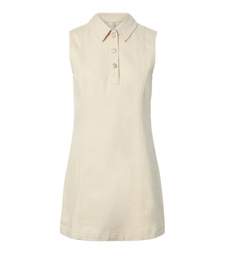 Grace denim polo kjole