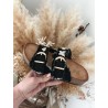Freya sommer sandal m. gulddetaljer