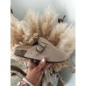 Nora slip-in sandal m. spænde - Taupe