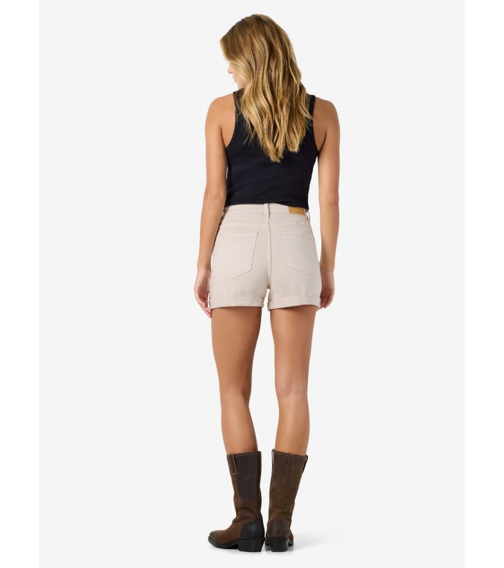 Moni denim shorts beige