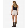 Moni denim shorts beige