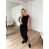 Wren Satin Kjole M. Blonder - Sort