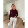 Adriana Slim Langærmet Bluse